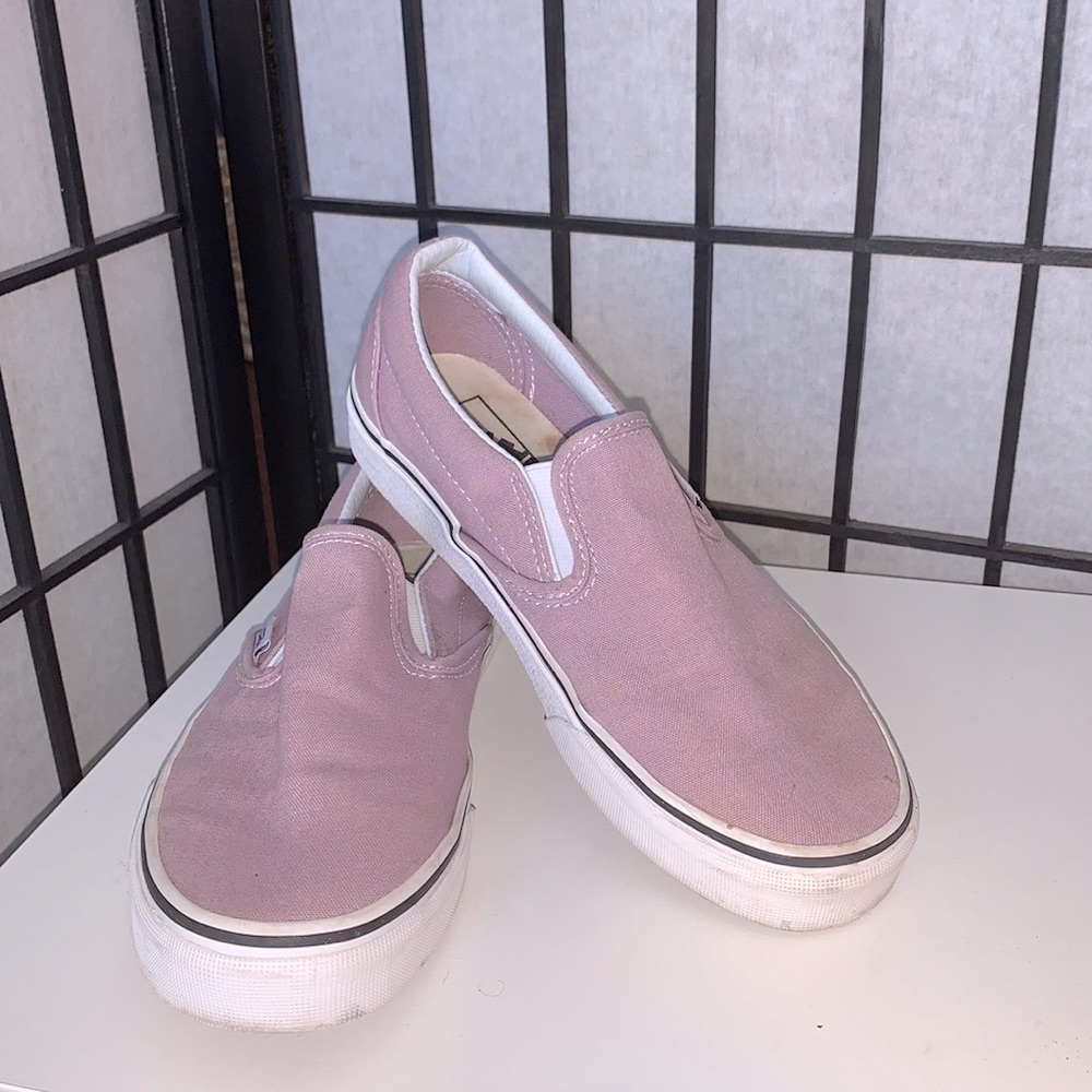 Vans Slip On Shoes - Lavender